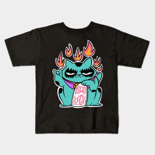 Mean Cats Kids T-Shirt